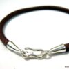 N4279a_Bracelet_cordon_cuir_plaque_argent_fermoir_crochet