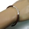 N4279i_Bracelet_cordon_cuir_plaque_argent_fermoir_crochet