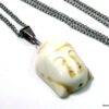 N4284g_collier_long_sautoir_bouddha_blanc_acier_inoxydable