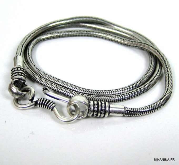 N4313f_bracelet_wrap_maille_serpent_plaque_argent