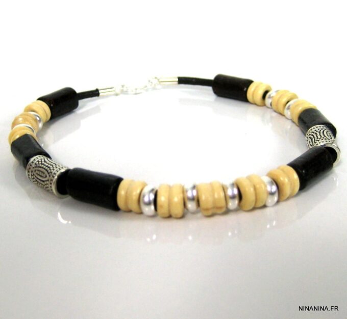 N4315h_bracelet_homme_perles_bois_turquoise_argent_massif-1