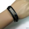 N4318e_bracelet_wrap_cuir_gourmette_acier_inoxydable
