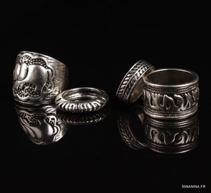 N4348a_set_bague_ethnique_metal_argent_vieilli-1