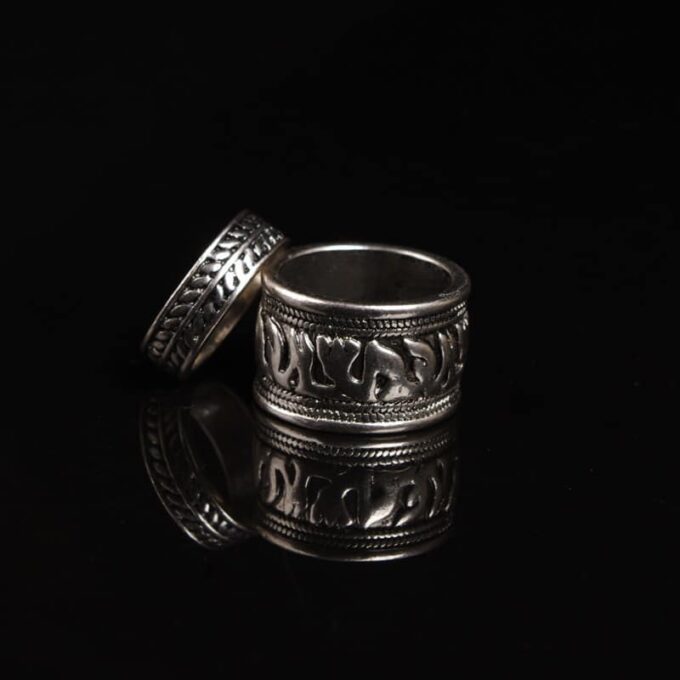 N4348f_set_bague_ethnique_metal_argent_vieilli-1