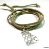 N4358b_bracelet_wrap_cordon_daim_infini_argent_massif_lettre_personnalisee