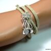 N4358d_bracelet_wrap_cordon_daim_infini_argent_massif_lettre_personnalisee
