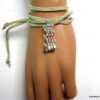 N4358e_bracelet_wrap_cordon_daim_infini_argent_massif_lettre_personnalisee