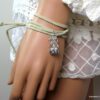 N4358h_bracelet_wrap_cordon_daim_infini_argent_massif_lettre_personnalisee