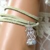 N4358j_bracelet_wrap_cordon_daim_infini_argent_massif_lettre_personnalisee