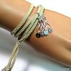 N4358k_bracelet_wrap_cordon_daim_infini_argent_massif_lettre_personnalisee