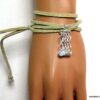 N4358m_bracelet_wrap_cordon_daim_infini_argent_massif_lettre_personnalisee