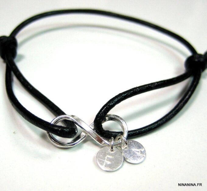 N4359e_bracelet_cordon_cuir_infini_argent_massif_personnalise-2