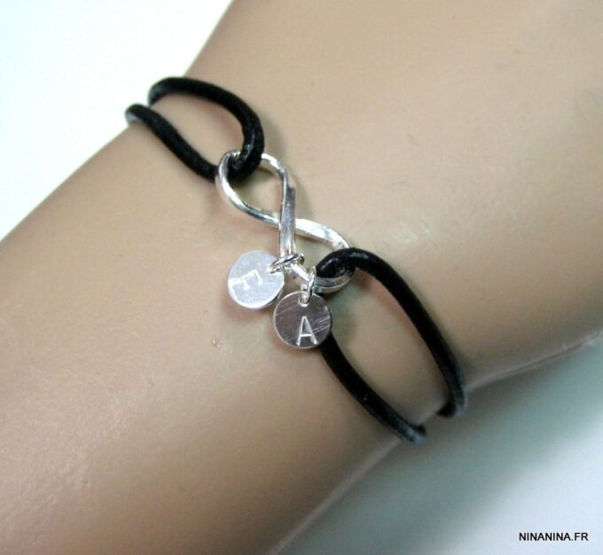 N4359g_bracelet_cordon_cuir_infini_argent_massif_personnalise-2