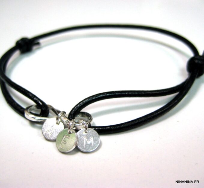 N4360a_bracelet_cordon_cuir_infini_argent_massif_personnalise-2