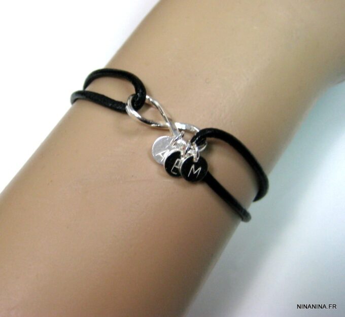 N4360f_bracelet_cordon_cuir_infini_argent_massif_personnalise-2