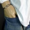 N4360tera_Bracelet_homme_femme_cordon_cuir_infini_argent_massif_personnalise_lettre-2