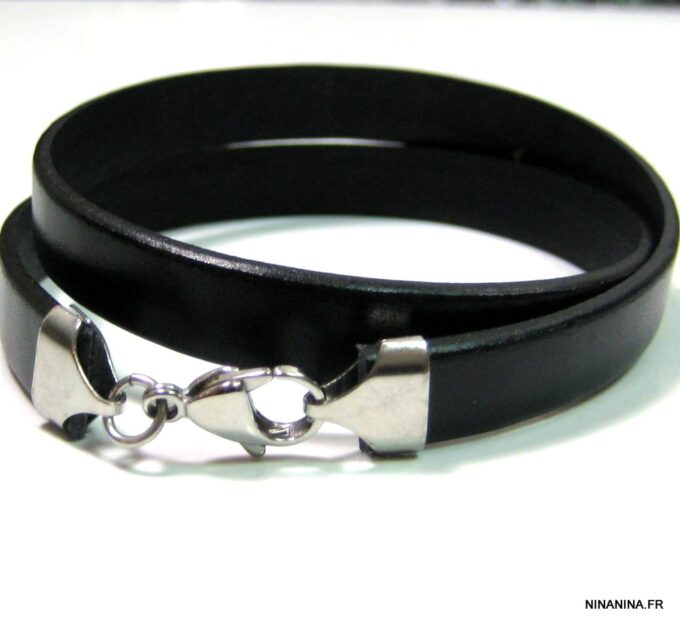 N4383b_bracelet_cuir_personnalise_SUPER_PAPA-1