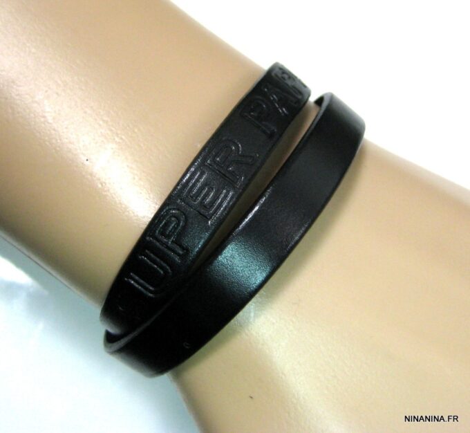 N4383f_bracelet_cuir_personnalise_SUPER_PAPA-2