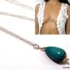N4412terb_collier_argent_massif_goutte_turquoise