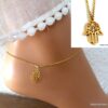 N4421_Chaine_de_cheville_main_de_fatma_hamsa_acier_inoxydable_dore_NINANINA
