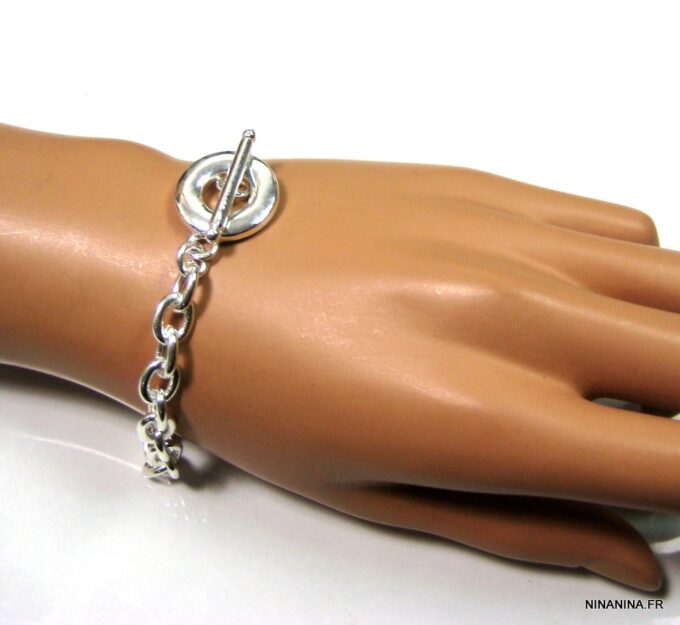 N4430f_Bracelet_chaine_plaque_argent