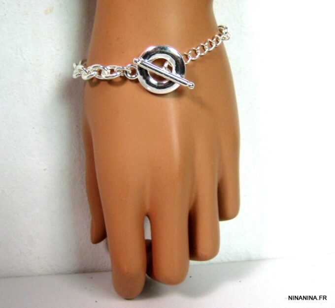 N4430g_Bracelet_chaine_plaque_argent