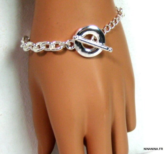 N4430h_Bracelet_chaine_plaque_argent