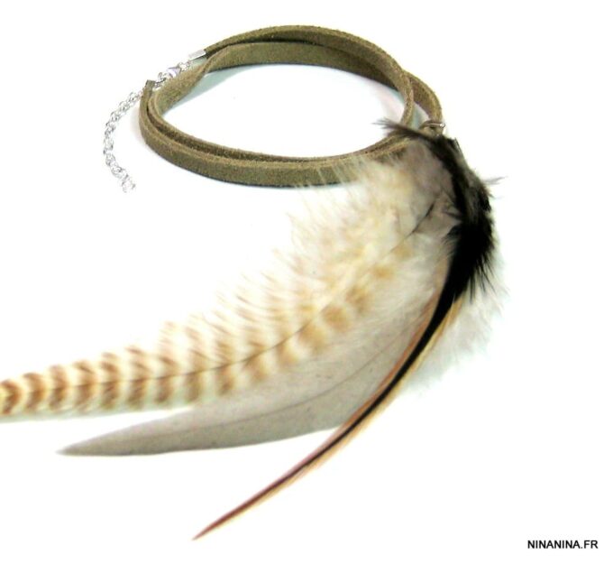 N4460a_bracelet_cordon_daim_et_longues_plumes-1