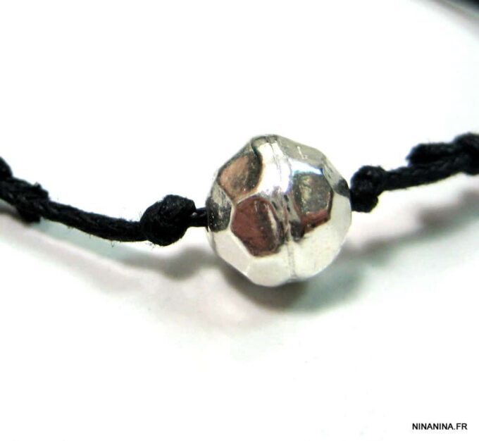 N4467a_bracelet_cordon_perle_argent_massif_martele