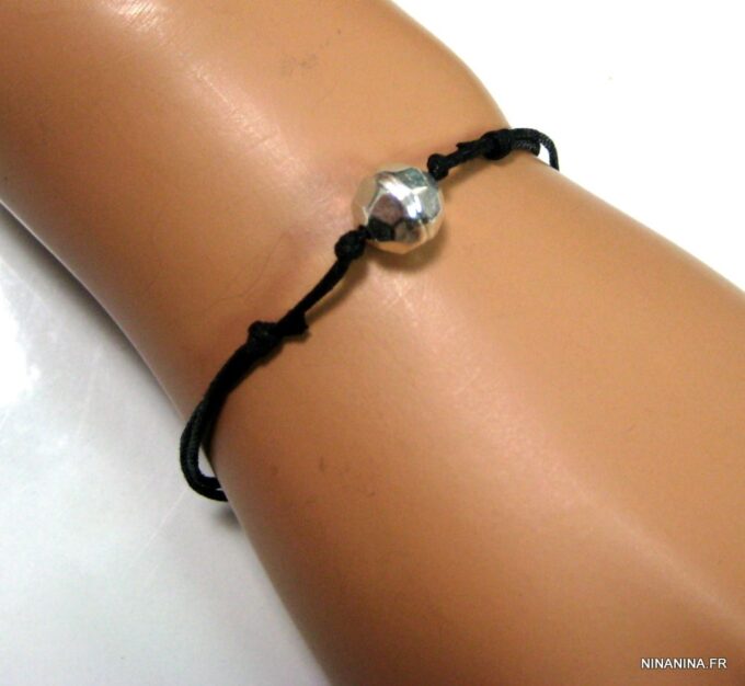 N4467d_bracelet_cordon_perle_argent_massif_martele