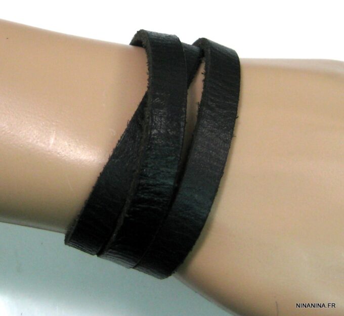 N4488e_bracelet_homme_cuir_3_tours_argent_massif