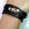 N4488i_bracelet_homme_cuir_3_tours_argent_massif