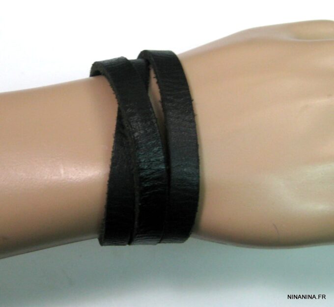 N4488l_bracelet_homme_cuir_3_tours_argent_massif