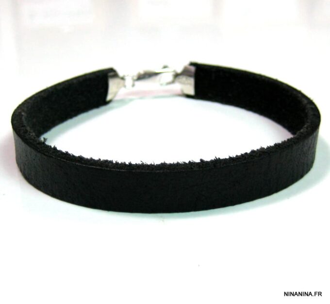 N4490f_bracelet_homme_cuir_argent_massif