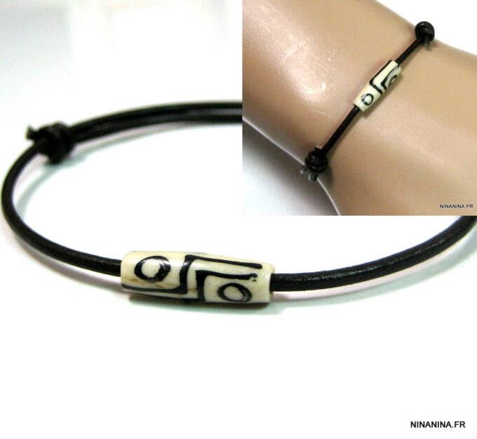 N4501b_bracelet_cordon_cuir_et_tube_os_ivoire-1