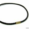 N4503a_collier_cuir_tresse_et_fermoir_dore_or
