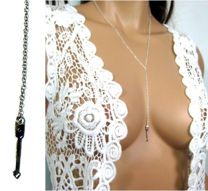 N4512n_collier_Y_fleche_argent_massif