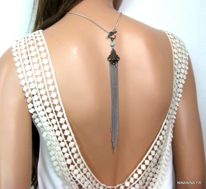 N4532h_collier_de_dos_acier_inoxydable_et_turquoise-1