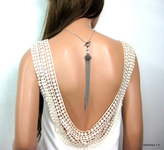 N4532j_collier_de_dos_acier_inoxydable_et_turquoise-1