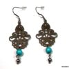 N4533e_boucles_doreilles_acier_inoxydable_et_turquoise