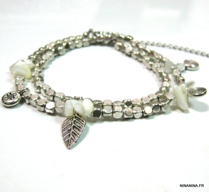 N4548b_bracelet_de_biceps_nacre_blanche_metal_argent-1