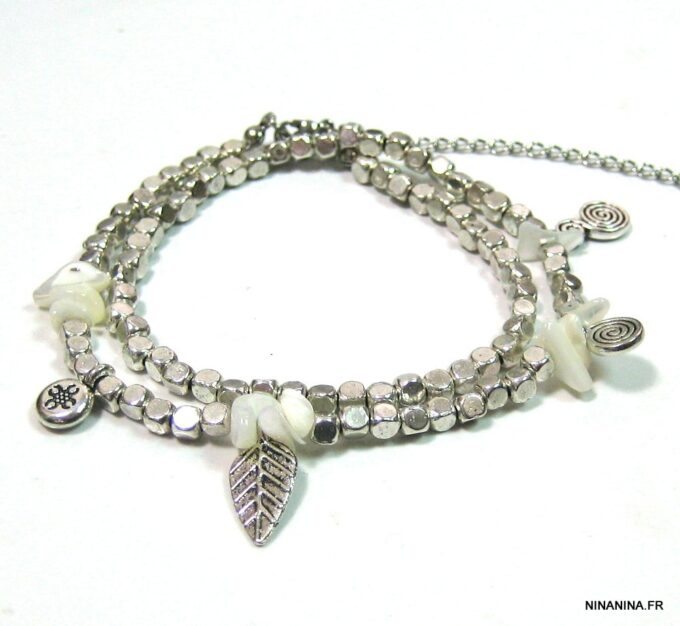 N4549a_bracelet_de_cheville_nacre_blanche_metal_argent-1