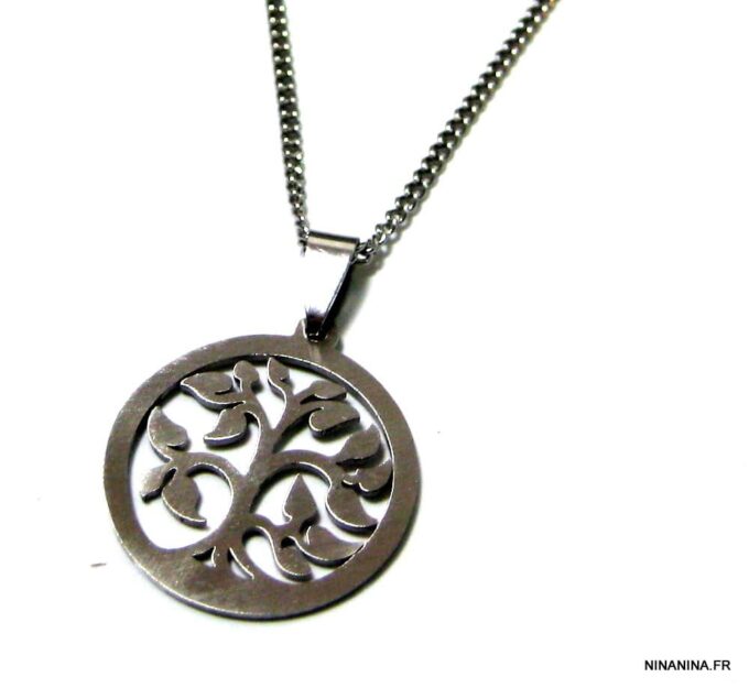 N4558b_Collier_arbre_de_vie_acier_inoxydable