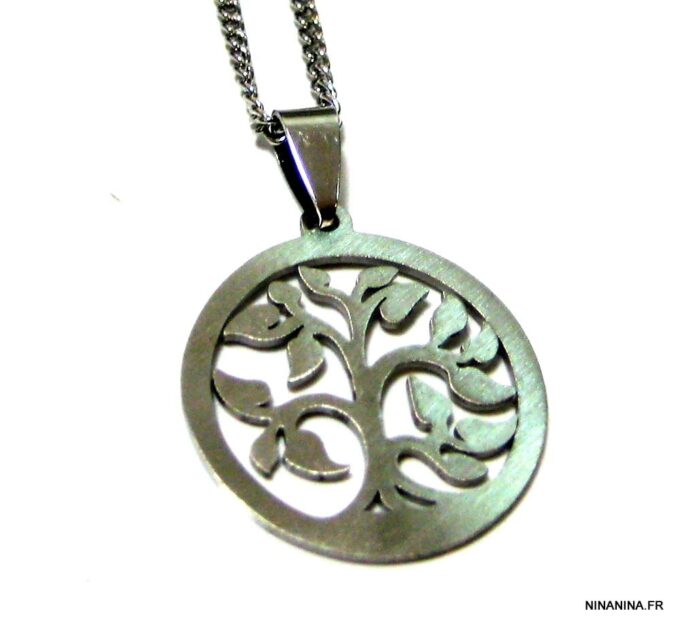 N4558d_Collier_arbre_de_vie_acier_inoxydable