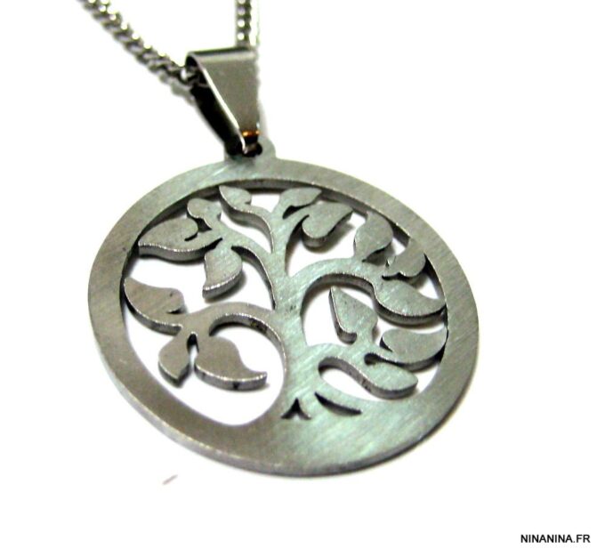 N4558g_Collier_arbre_de_vie_acier_inoxydable
