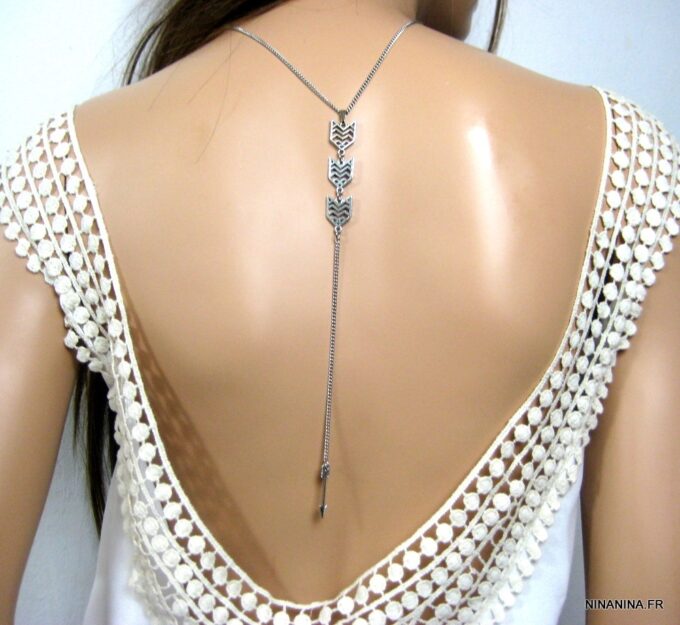 N4562e_collier_de_dos_fleches_acier_inoxydable