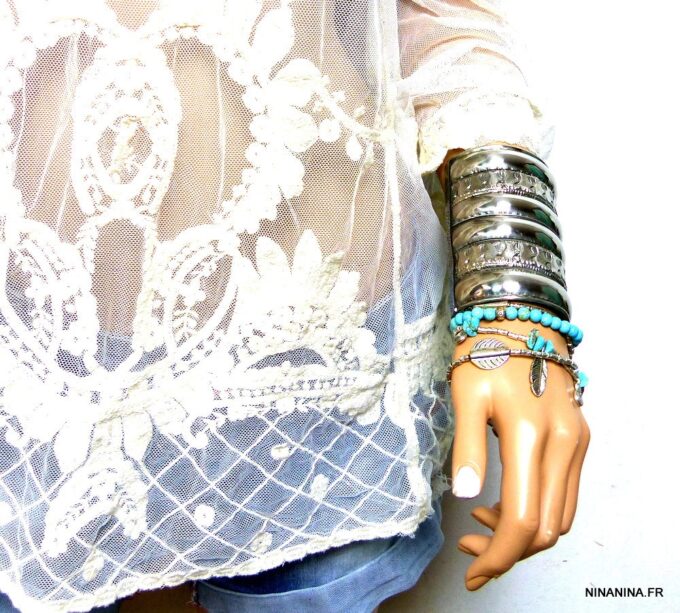 N4583bisg_Bracelet_manchette_large_metal_argente