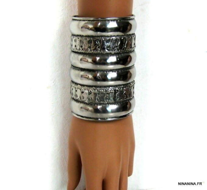 N4583g_bracelet_manchette_large_metal_argente