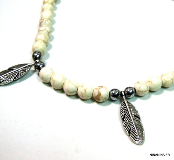 N4588e_bracelet_perles_turquoises_et_plumes_argent