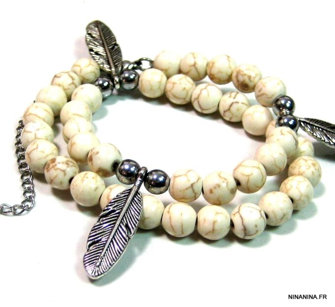 N4590c_bracelet_wrap_perles_ivoires_et_plumes_argent-1